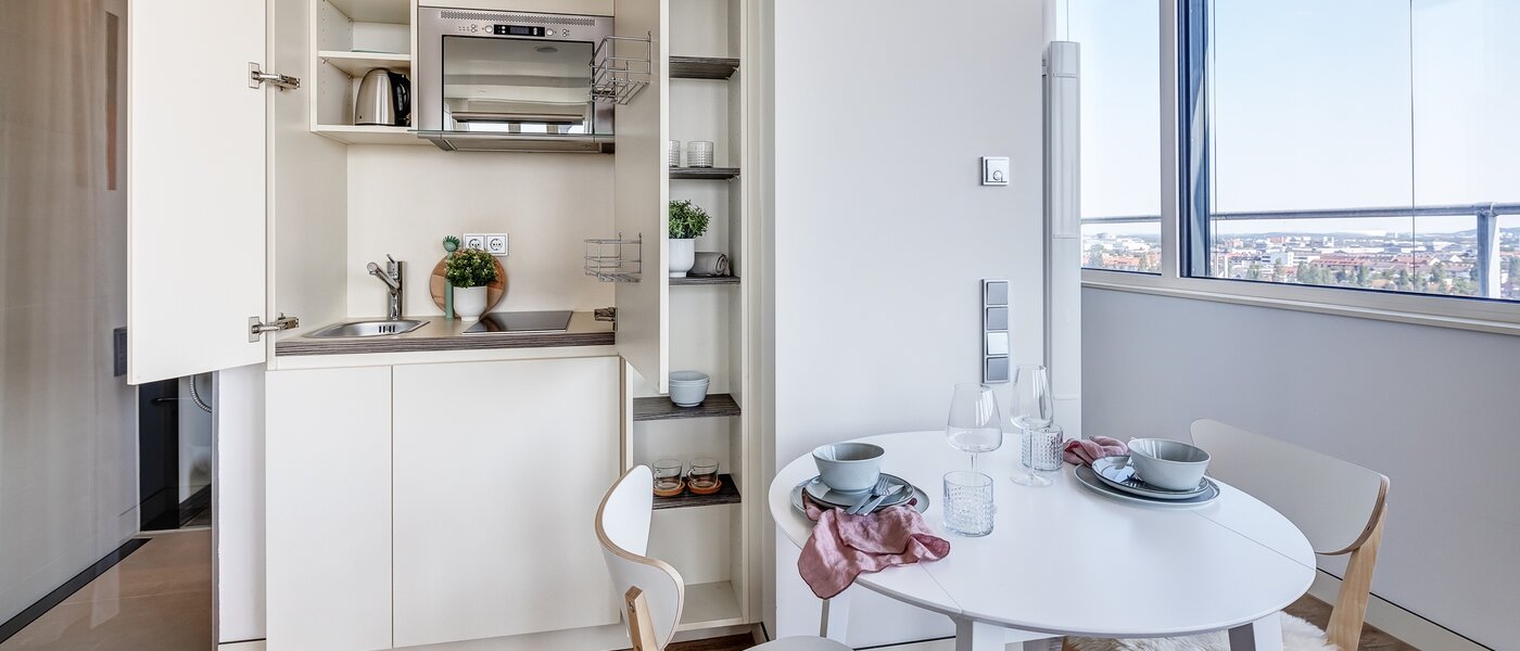 公寓 München Olympiadorf 01 厨房 12647