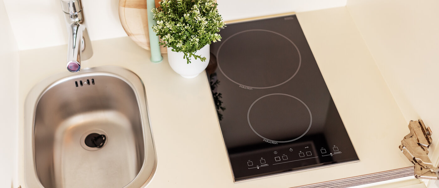 公寓 München Olympiadorf 02 厨房 12647