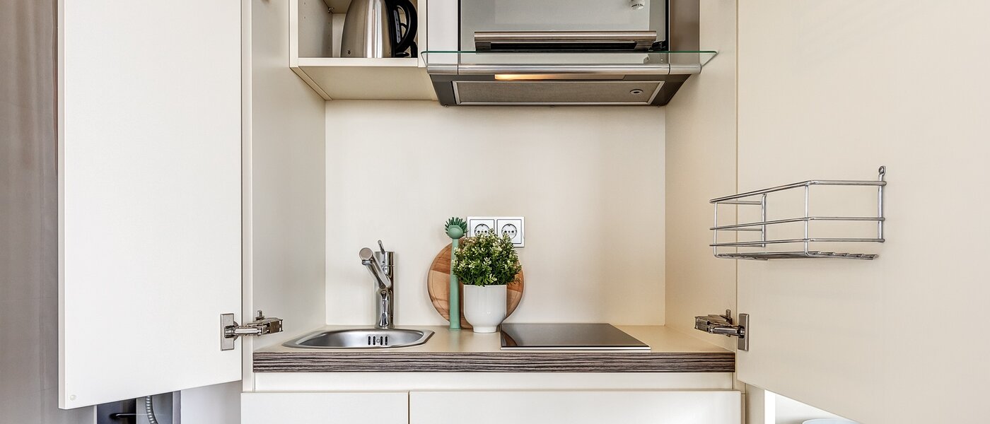 公寓 München Olympiadorf 03 厨房 12647