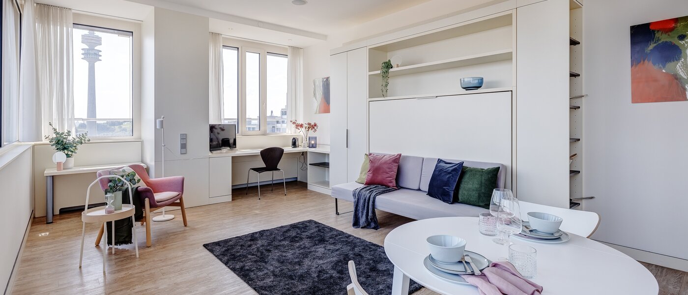 公寓 München Olympiadorf 02 生活区 12647