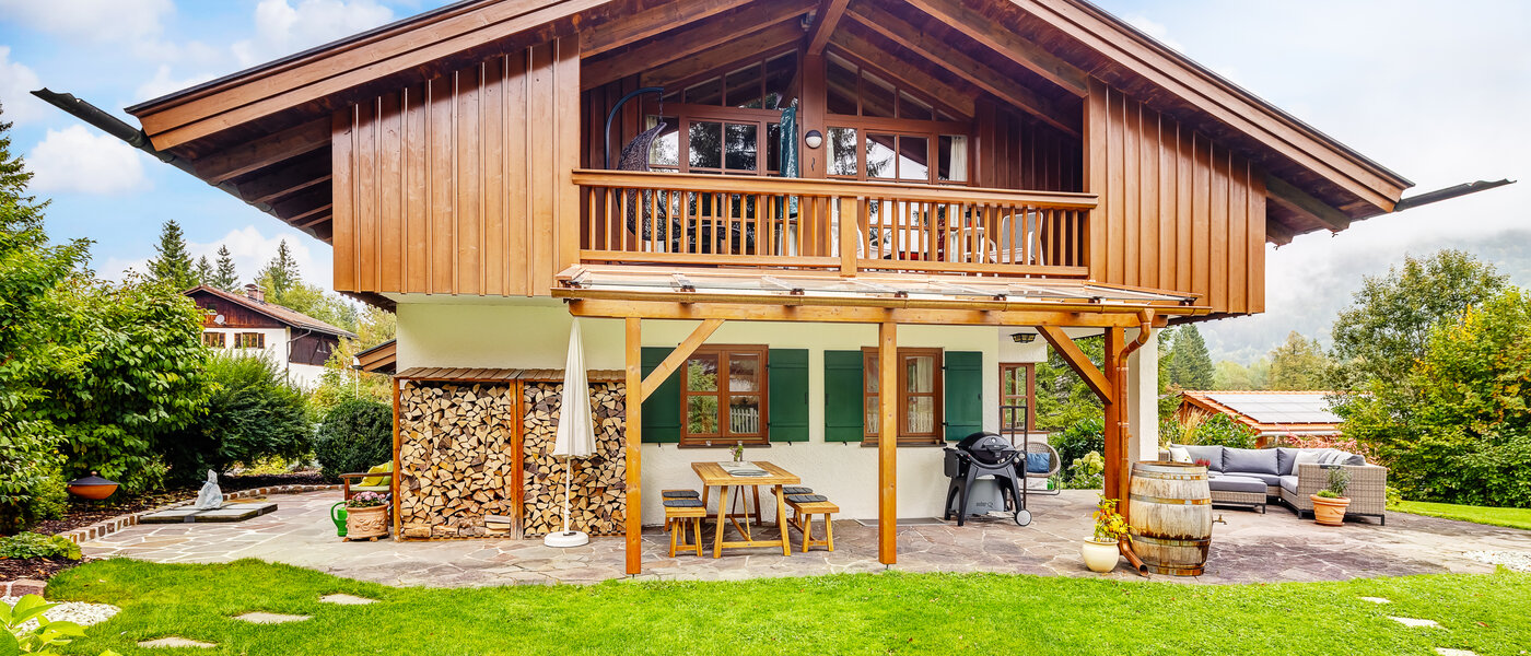 带花园公寓 Schliersee Neuhaus 01 露台 12758