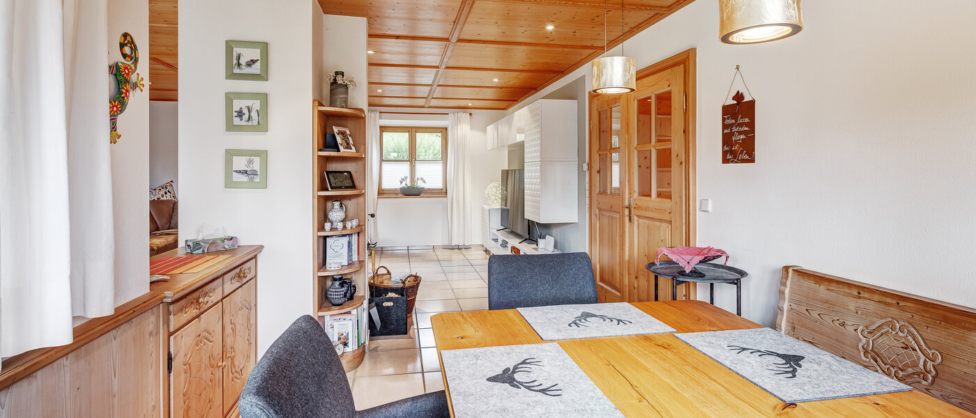 带花园公寓 Schliersee Neuhaus 03 用餐区 12758