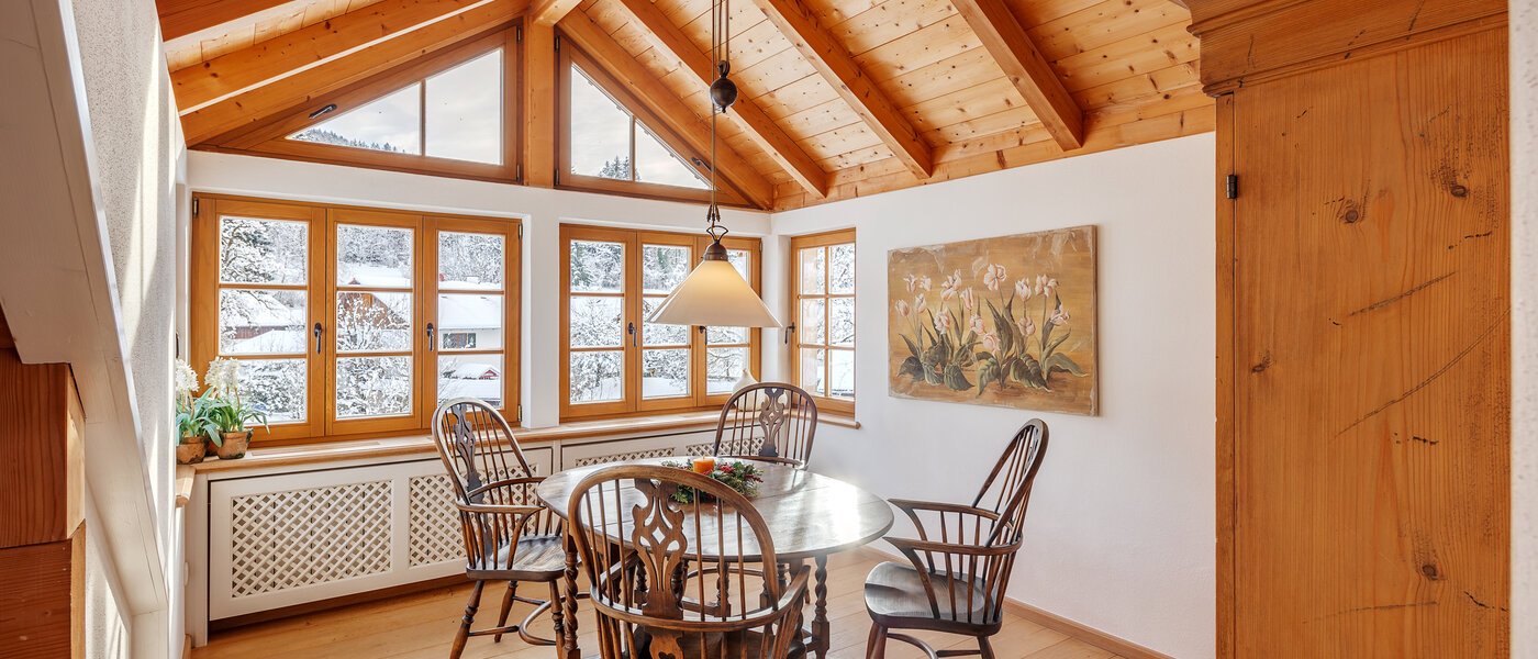 阁楼公寓 Bad Heilbrunn 01 用餐区 12824