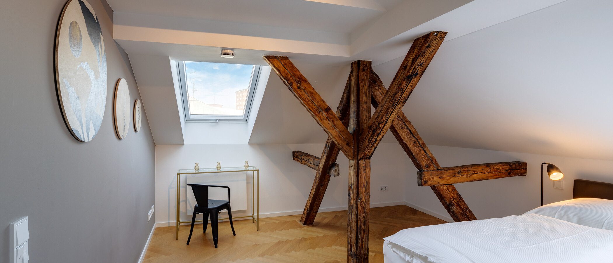 阁楼公寓 München Glockenbachviertel 03 第一卧室 12963