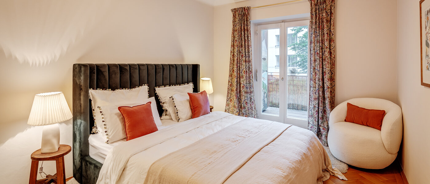 公寓 München Herzogpark 01 第二卧室 13017