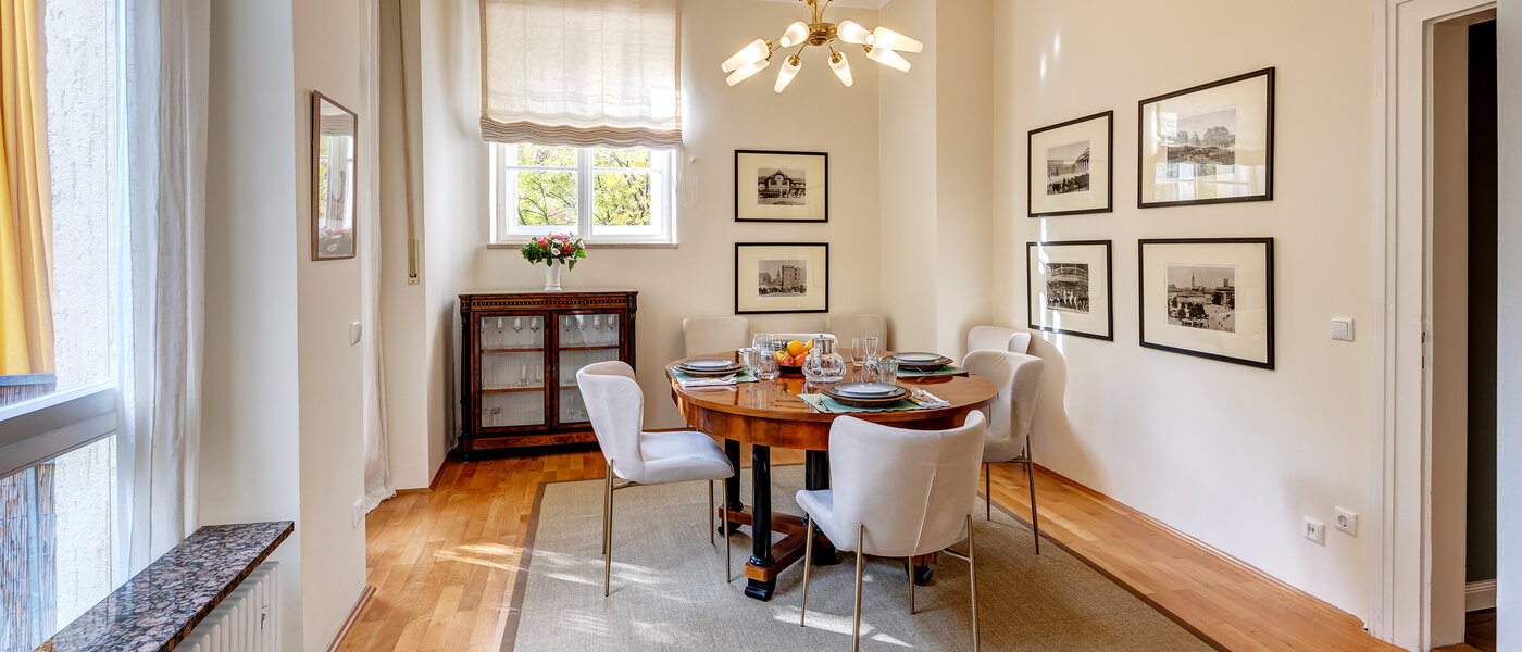 公寓 München Herzogpark 01 餐厅 13017