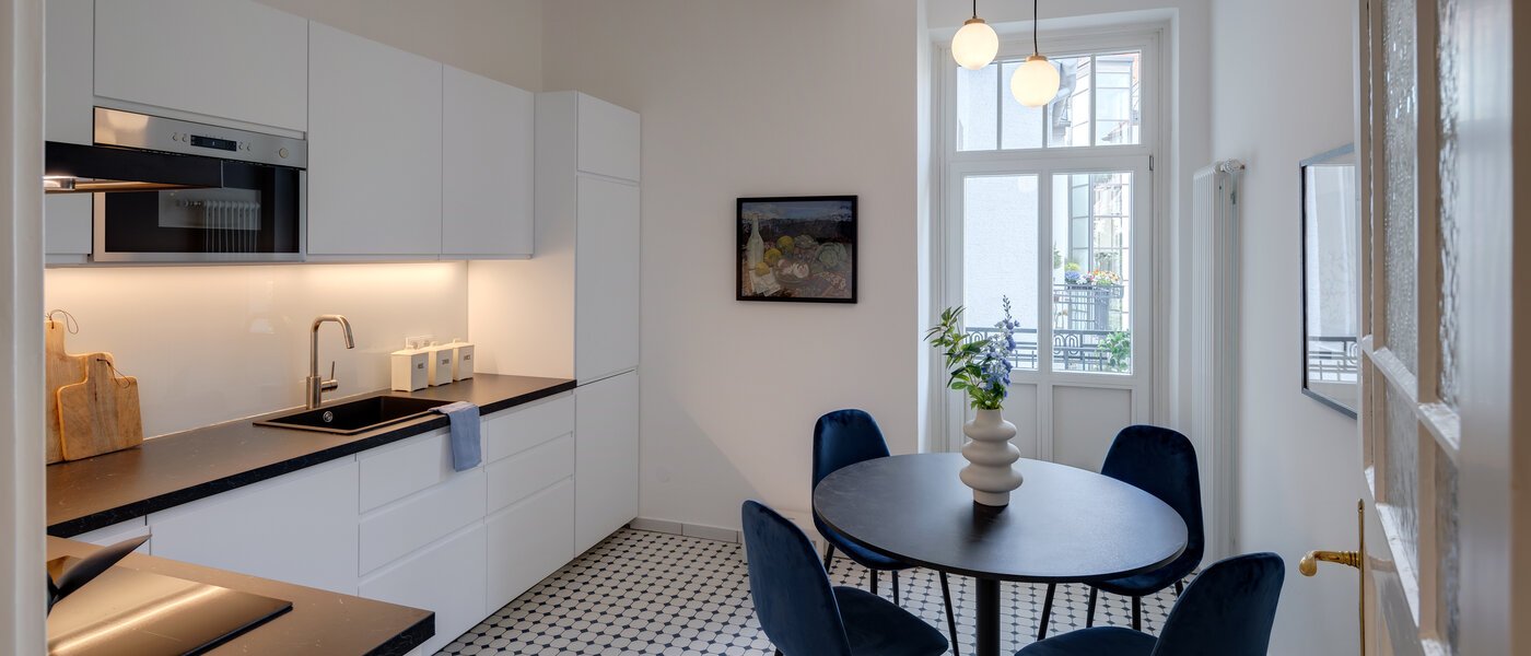 公寓 München Lehel 01 厨房 13035