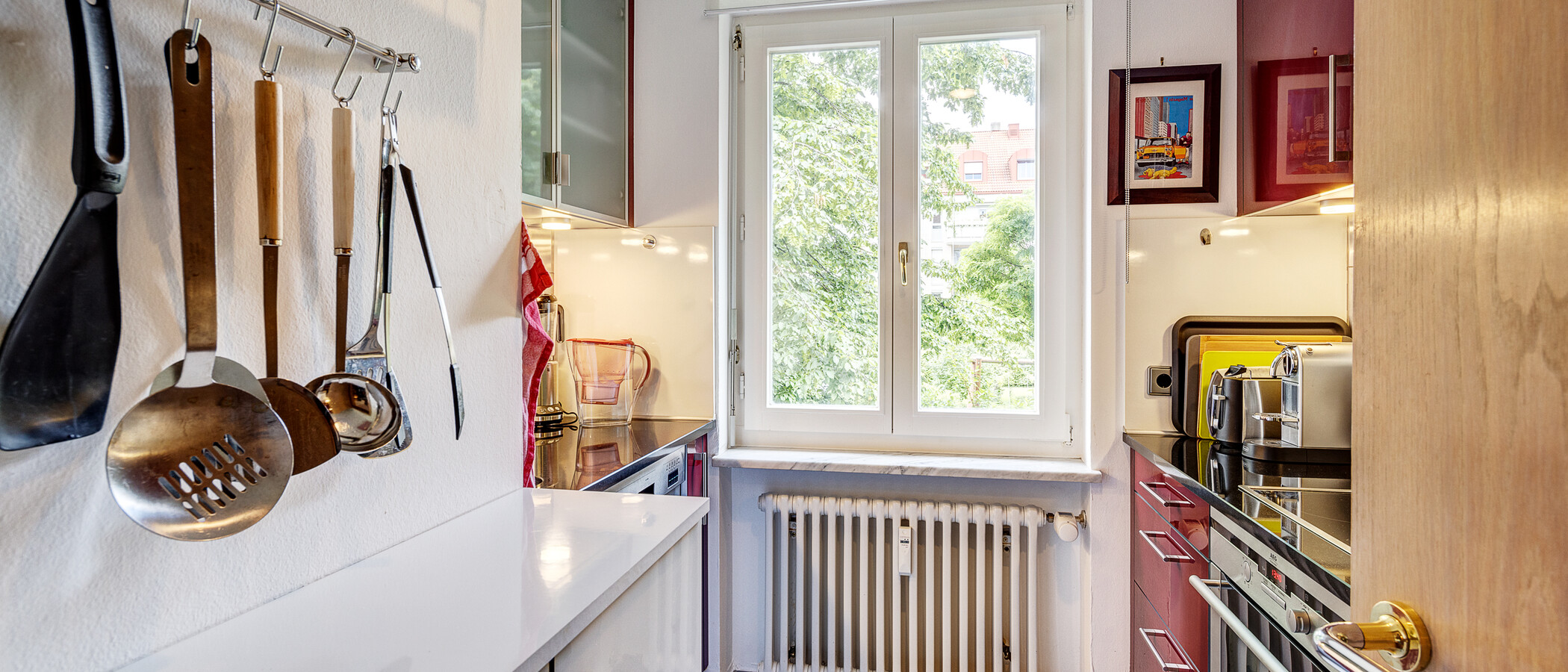 公寓 München Schwabing-Nord (zw. Belgrad- & Leopoldstraße) 01 厨房 13047