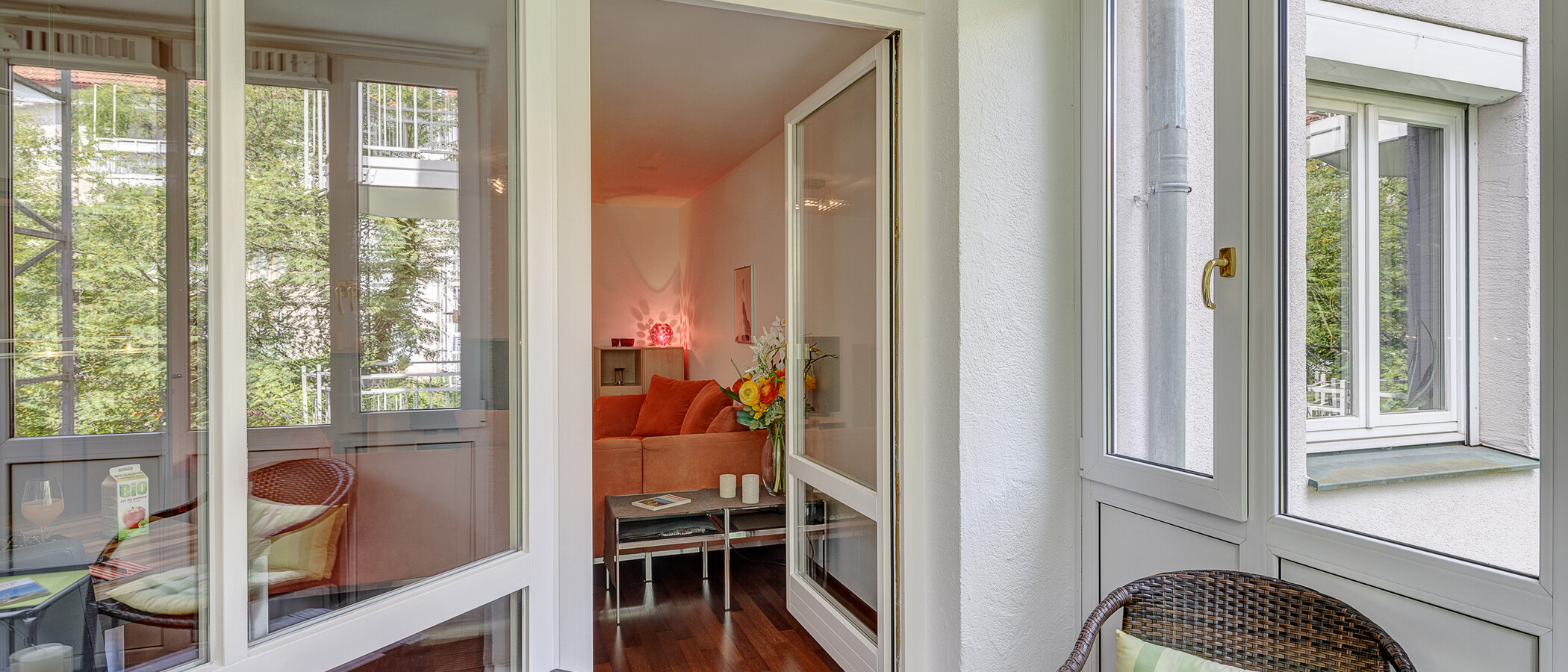 公寓 München Schwabing-Nord (zw. Belgrad- & Leopoldstraße) 02 冬季玻璃房 13047