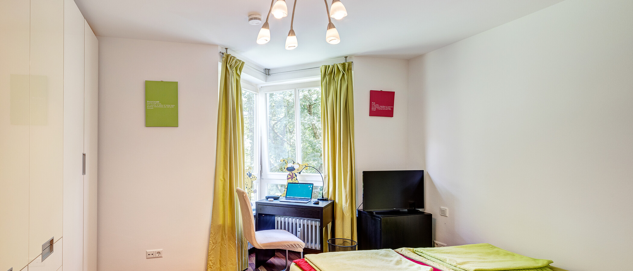 公寓 München Schwabing-Nord (zw. Belgrad- & Leopoldstraße) 02 卧室 13047