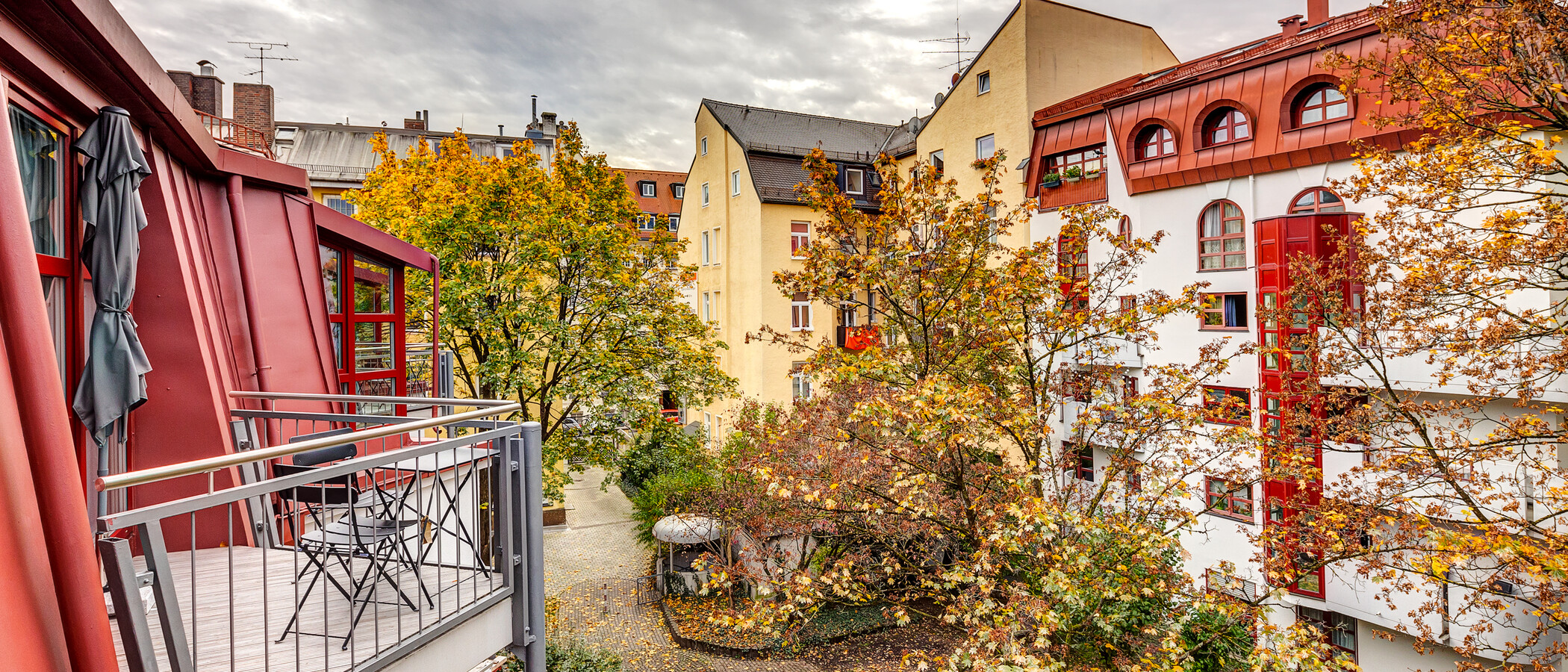 公寓 München Schwanthalerhöhe 03 景观 13143