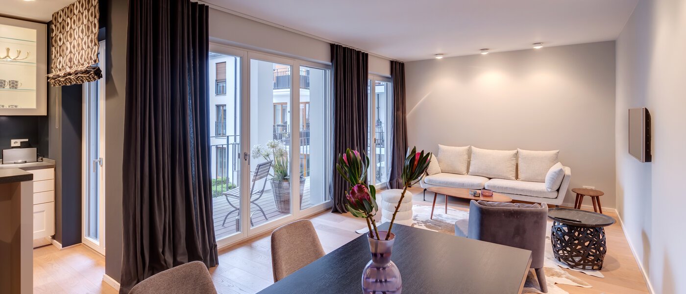 公寓 München Maxvorstadt - Westen 01 生活区 13240