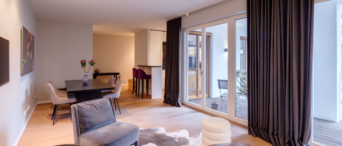 公寓 München Maxvorstadt - Westen 04 生活区 13240