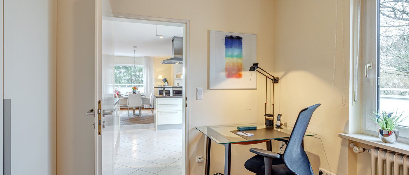 屋顶露台公寓 München Moosach 03 工作区/接待室 13292