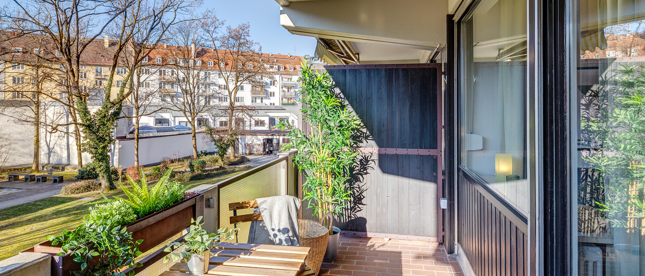 公寓 München Neuhausen 02 阳台 13344