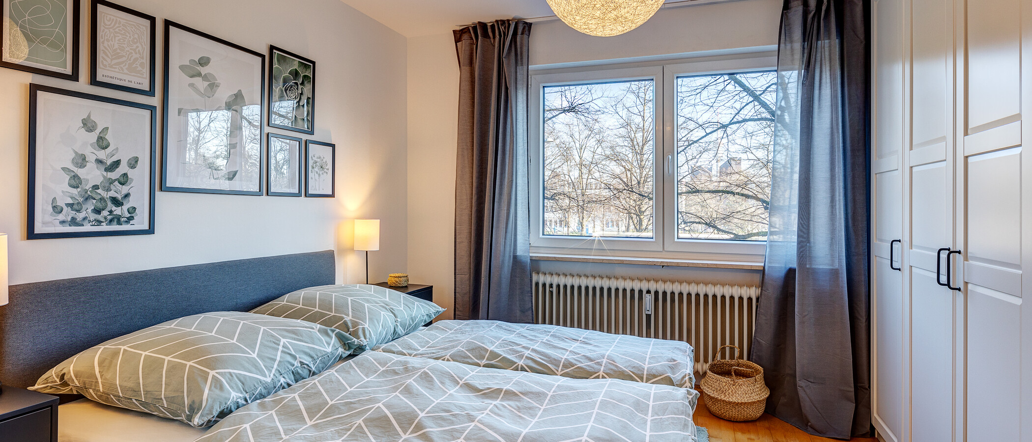 公寓 München Neuhausen 02 卧室 13344