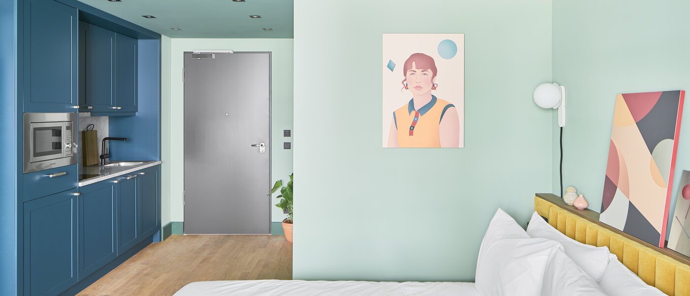 租用公寓 München Ludwigsvorstadt 04 生活区 13370