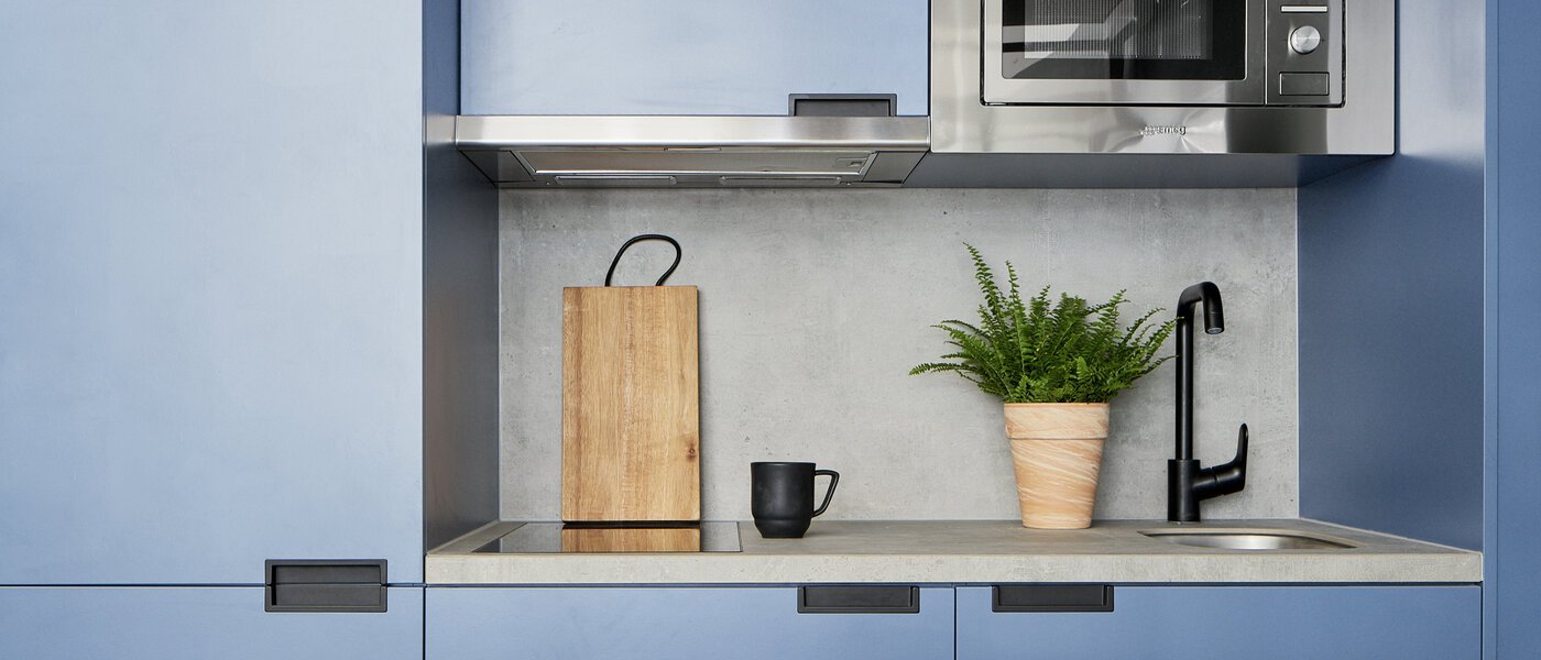 复式公寓 München Obersendling 01 厨房 13394