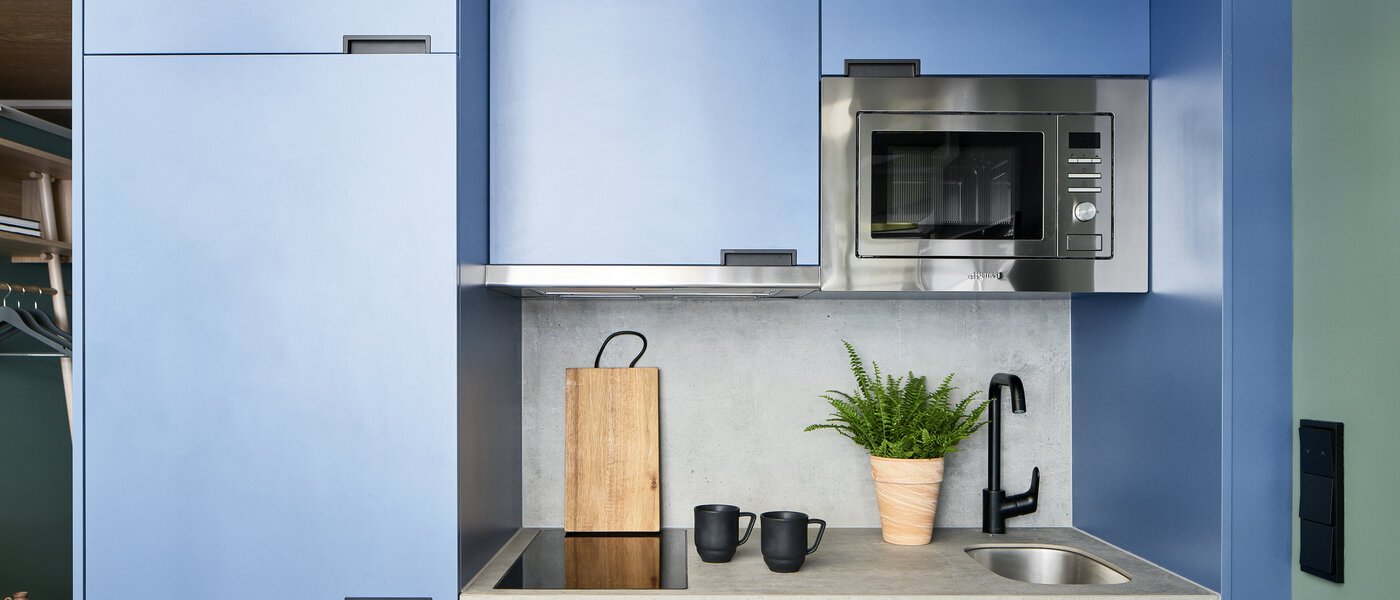 复式公寓 München Obersendling 02 厨房 13394