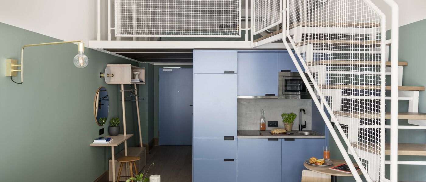 复式公寓 München Obersendling 08 生活区 13394