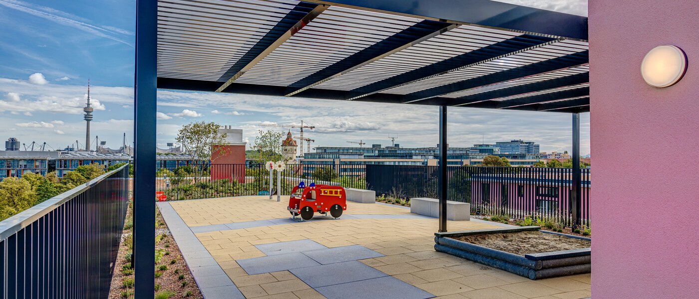 公寓 München Moosach 03 共用露台 13450