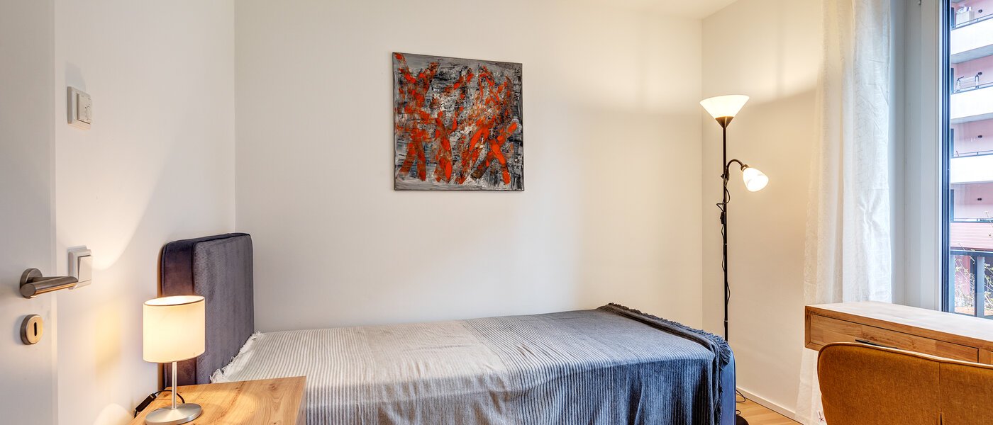 公寓 München Moosach 01 第二卧室 13450