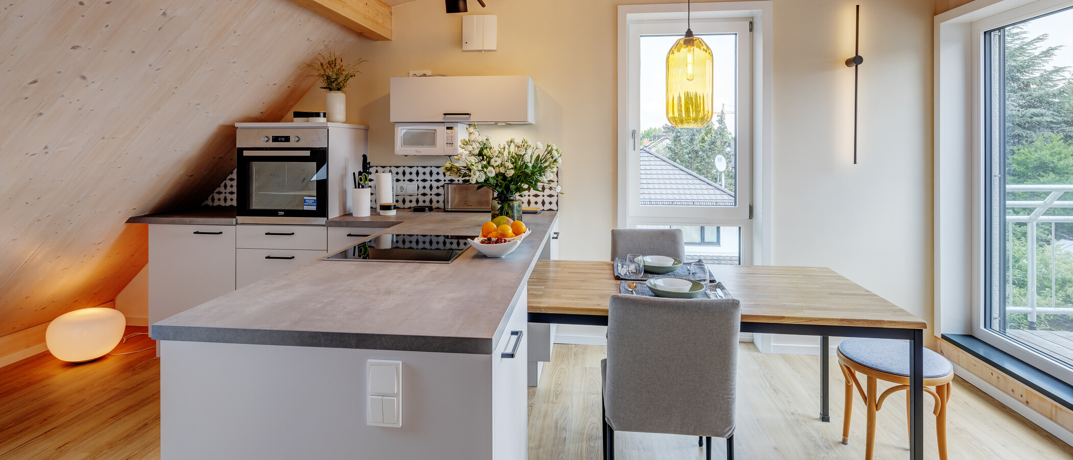 阁楼公寓 München Berg am Laim 01 厨房 13504