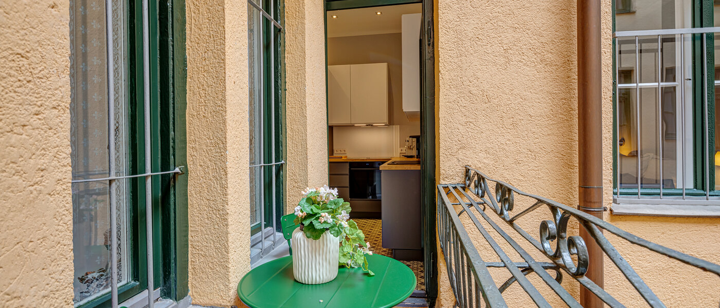 公寓 München Isarvorstadt 02 阳台 13525