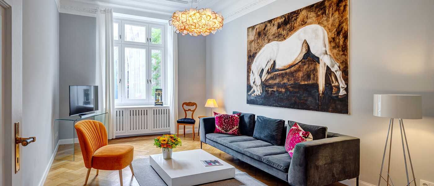 公寓 München Isarvorstadt 01 生活区 13525