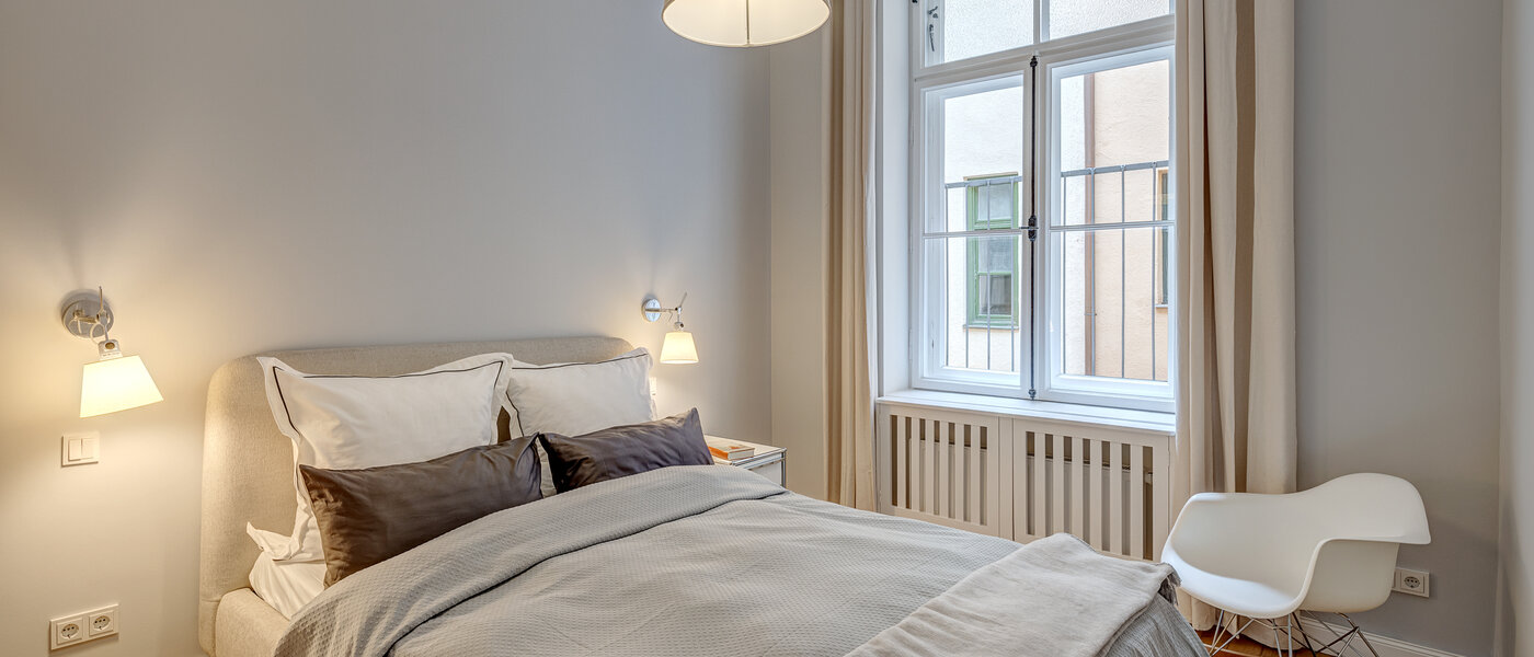 公寓 München Isarvorstadt 01 第一卧室 13525