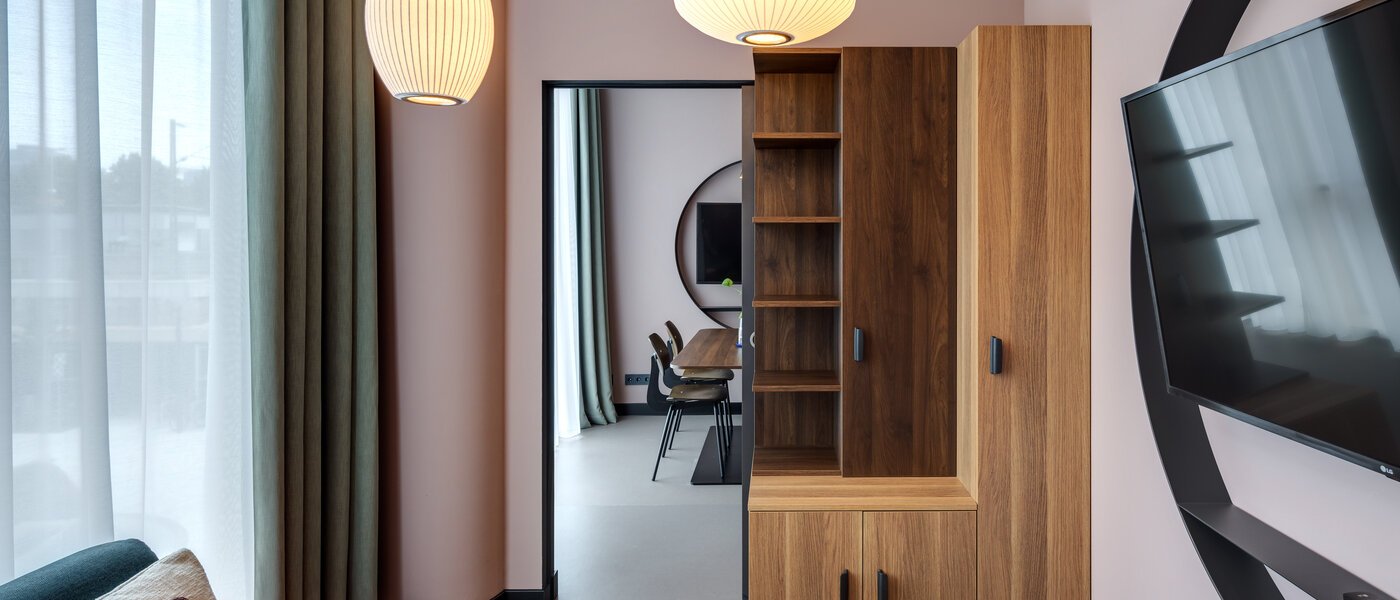 复式公寓 München Neuperlach 04 客厅 13534