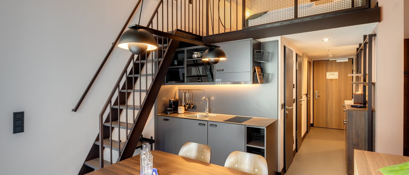 复式公寓 München Neuperlach 02 厨房 13536