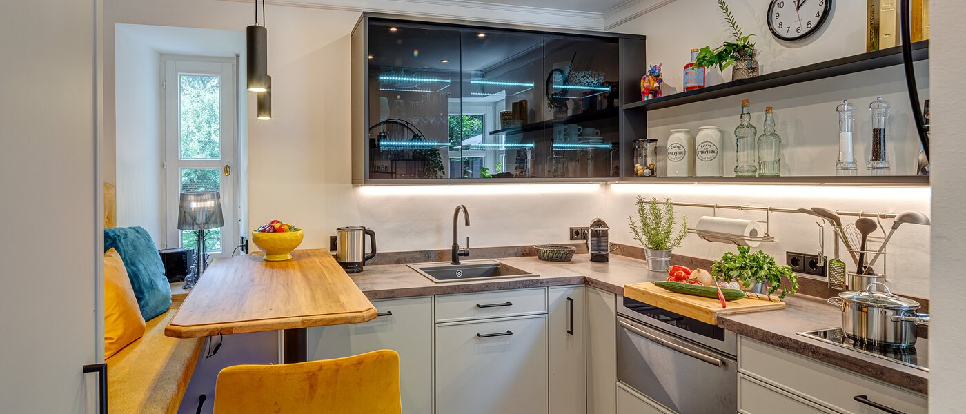 公寓 München Nymphenburg 01 厨房 13556