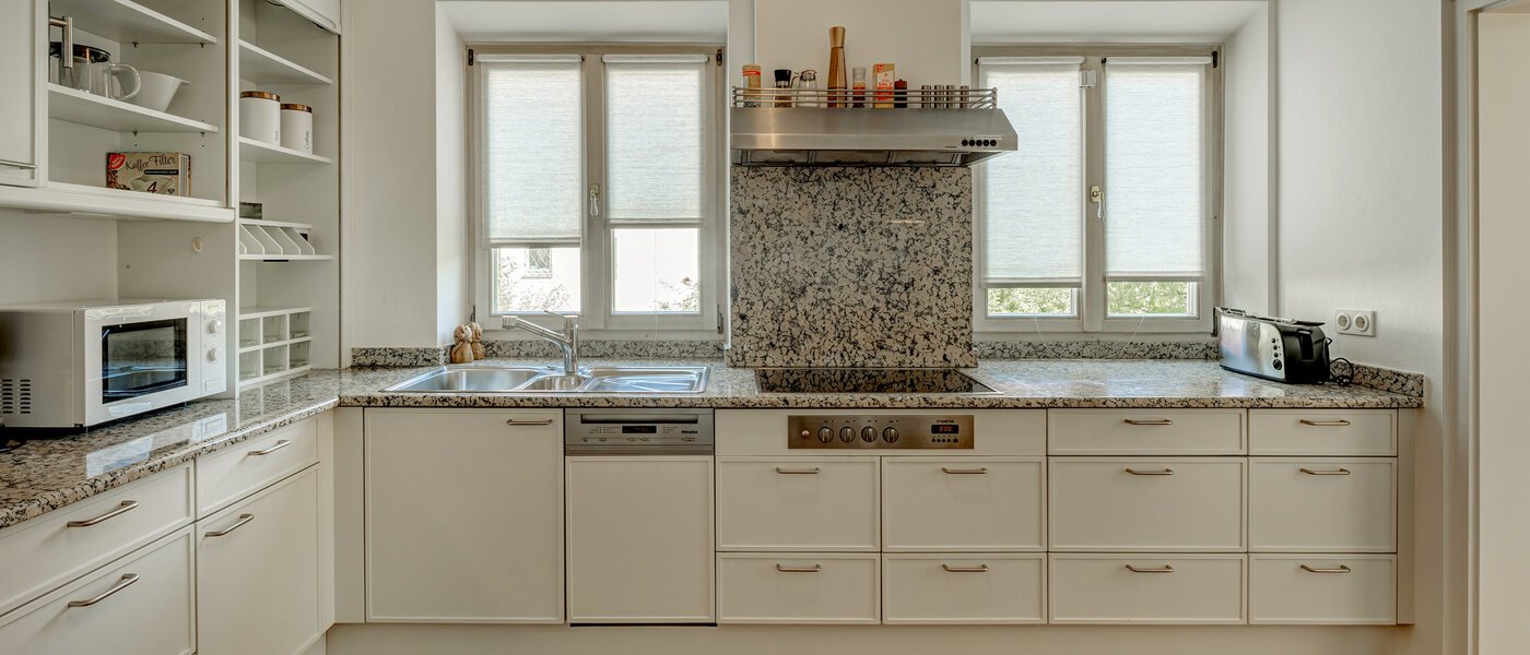 带花园公寓 Schliersee 02 厨房 13576