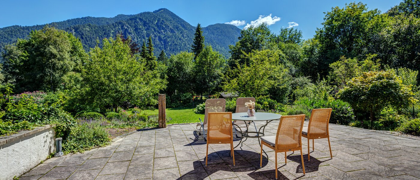 带花园公寓 Schliersee 02 露台 13576