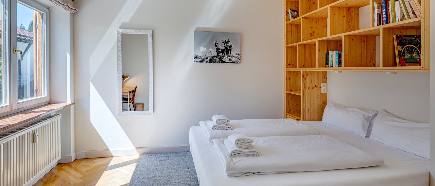 带花园公寓 Schliersee 01 第二卧室 13576