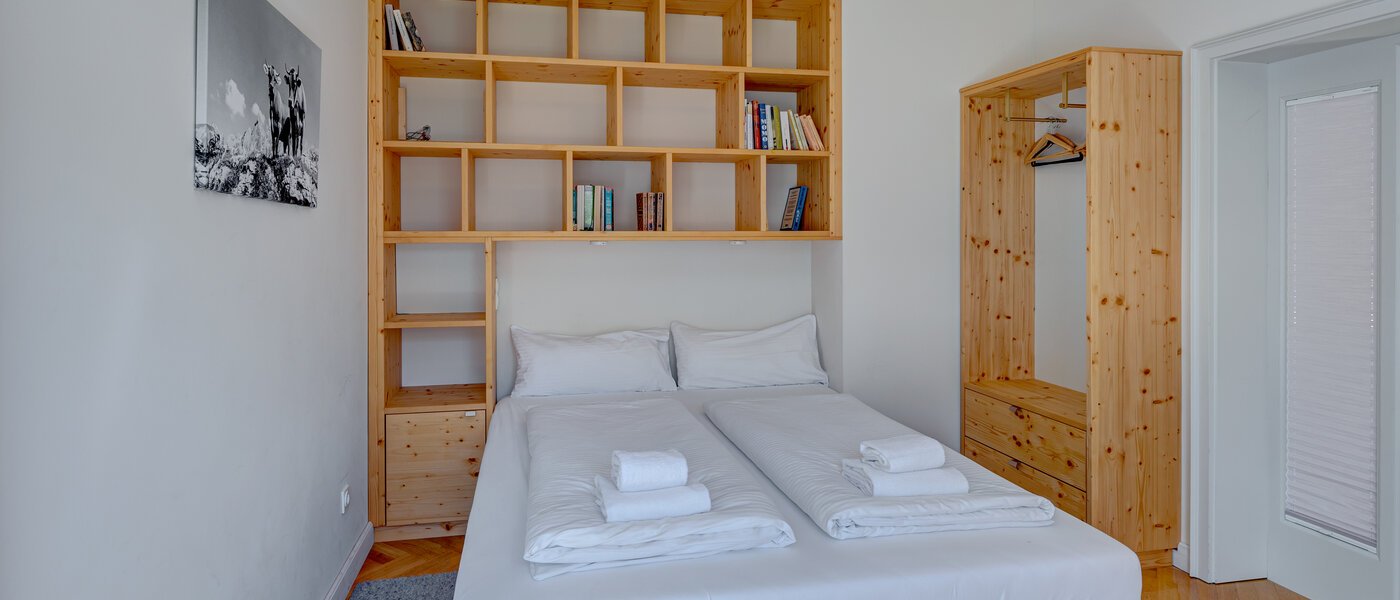 带花园公寓 Schliersee 02 第二卧室 13576