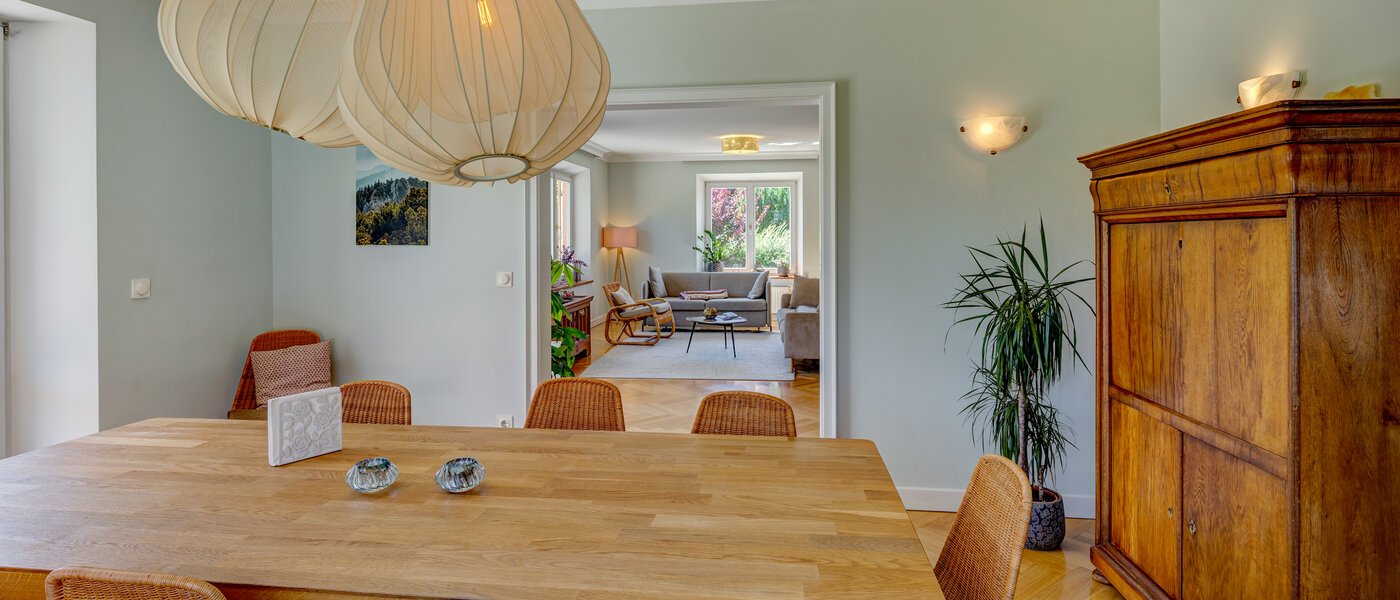 带花园公寓 Schliersee 03 餐厅 13576