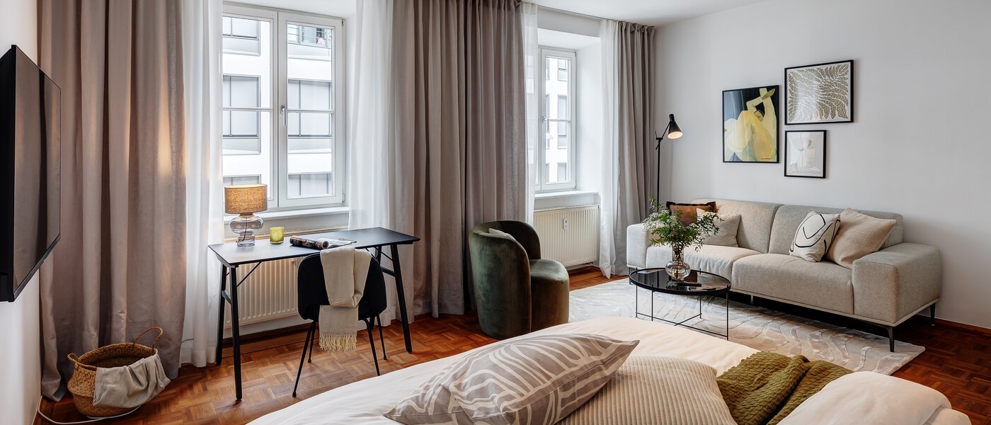 公寓 München Lehel 01 生活区 13583