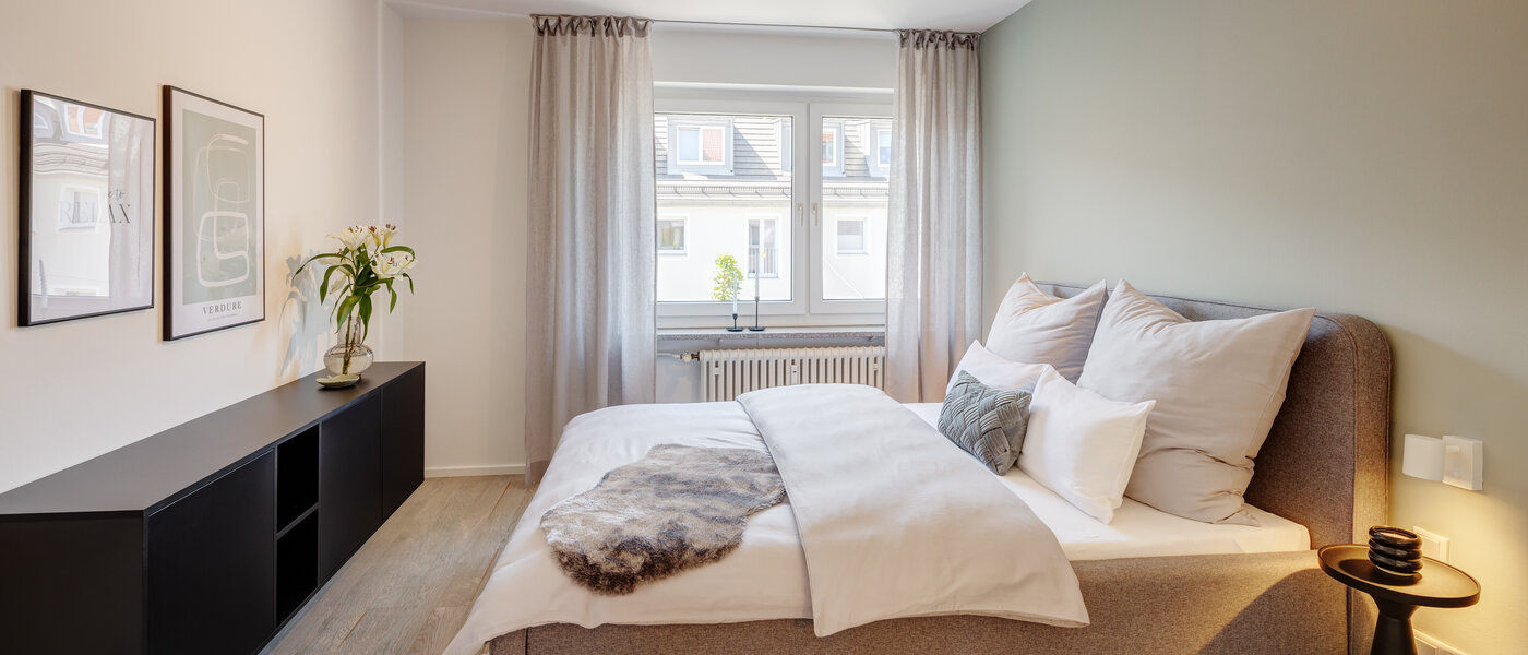 公寓 München Bogenhausen 01 卧室 13604