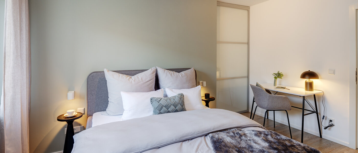 公寓 München Bogenhausen 03 卧室 13604