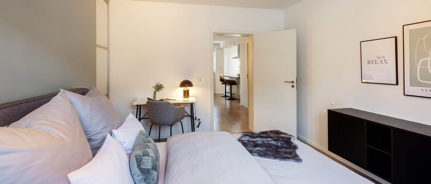 公寓 München Bogenhausen 05 卧室 13604