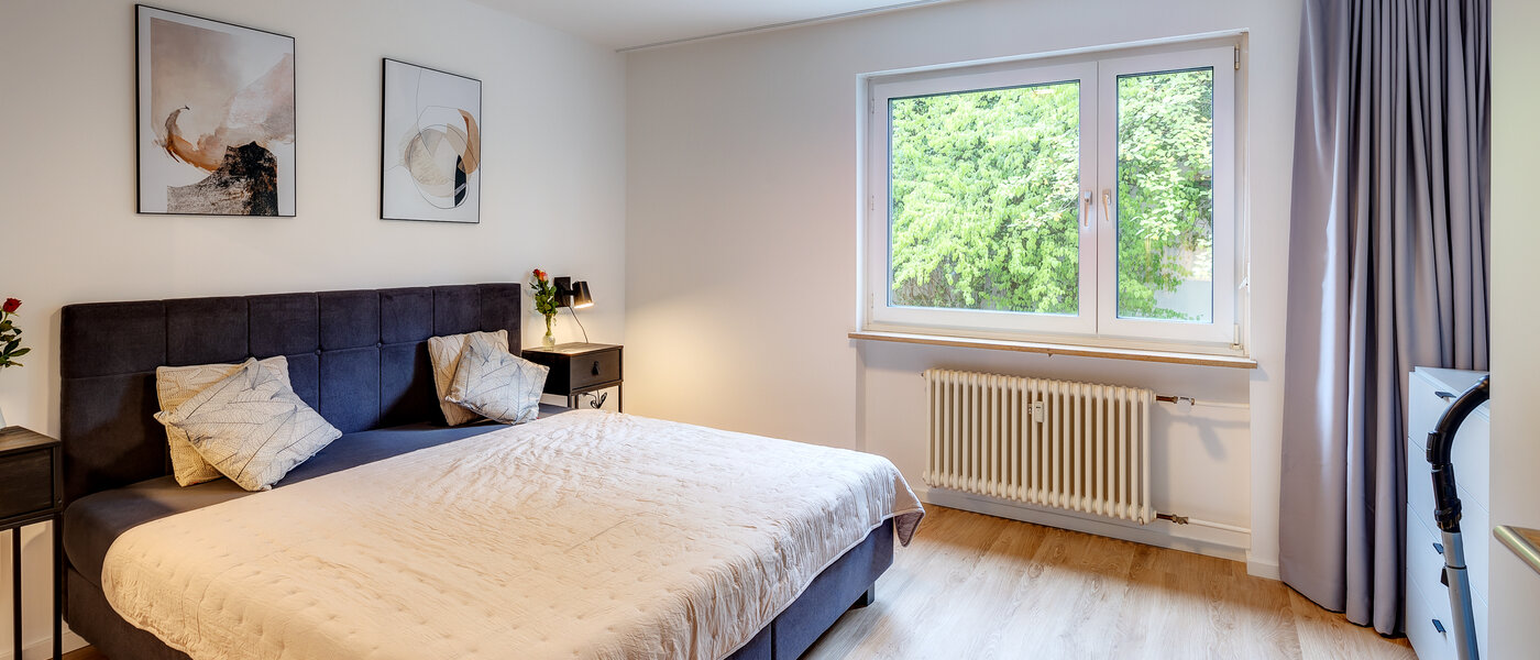 公寓 München Fasanerie 01 第一卧室 13634