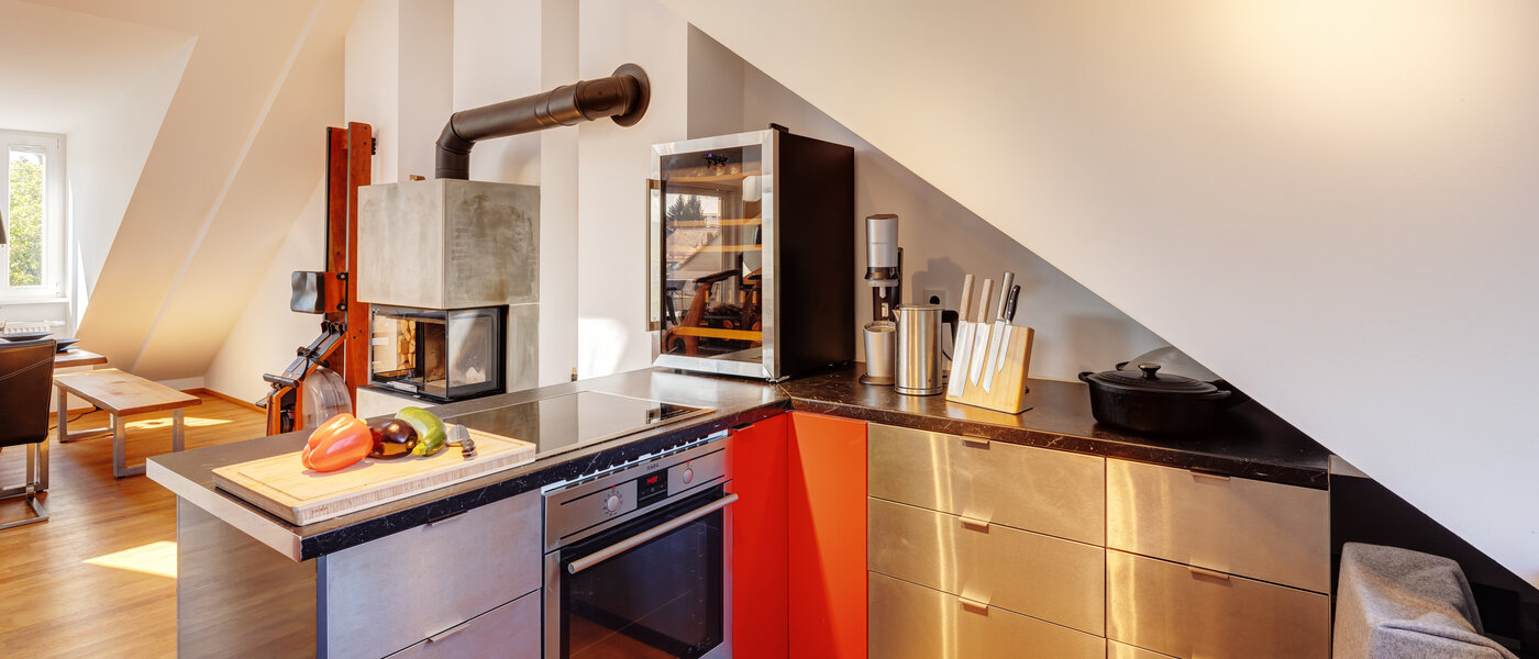 屋顶露台公寓 München Ramersdorf 03 厨房 13657