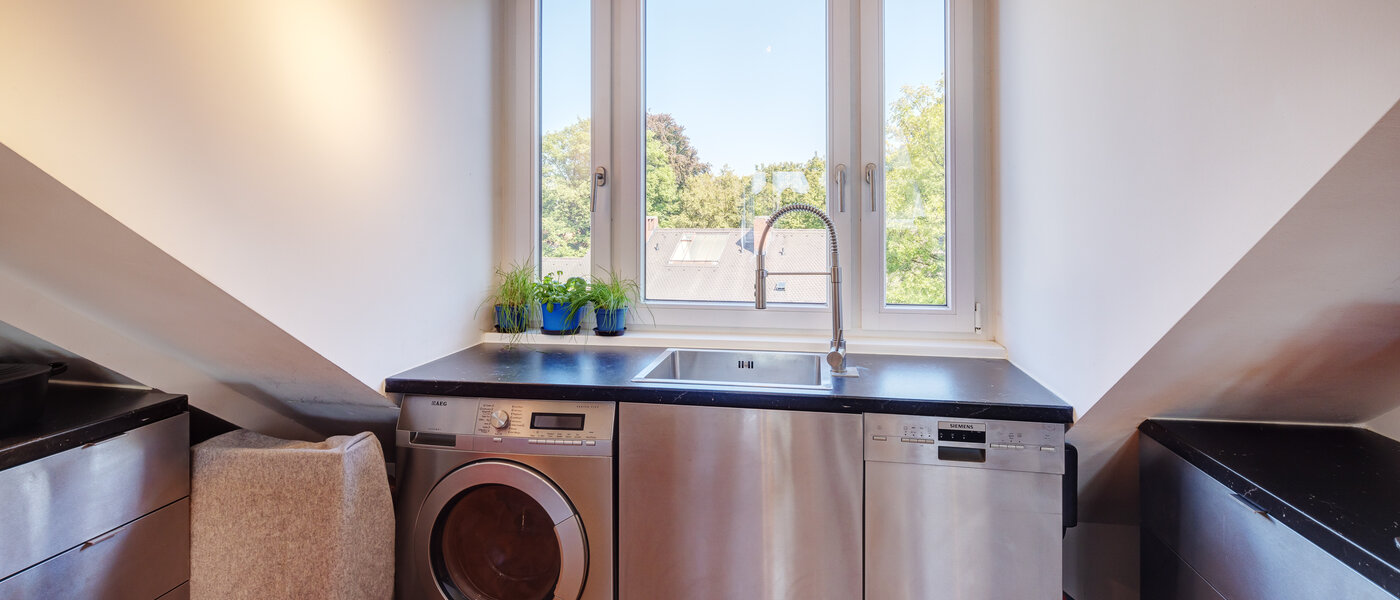 屋顶露台公寓 München Ramersdorf 04 厨房 13657