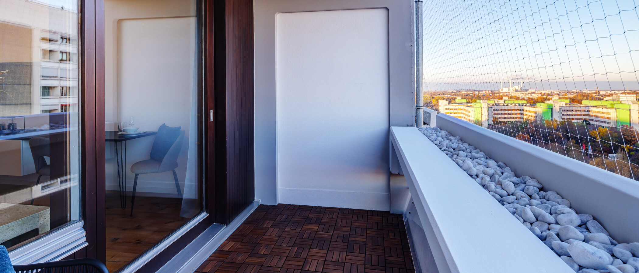 公寓 München Arabellapark 02 半封闭式阳台 13725