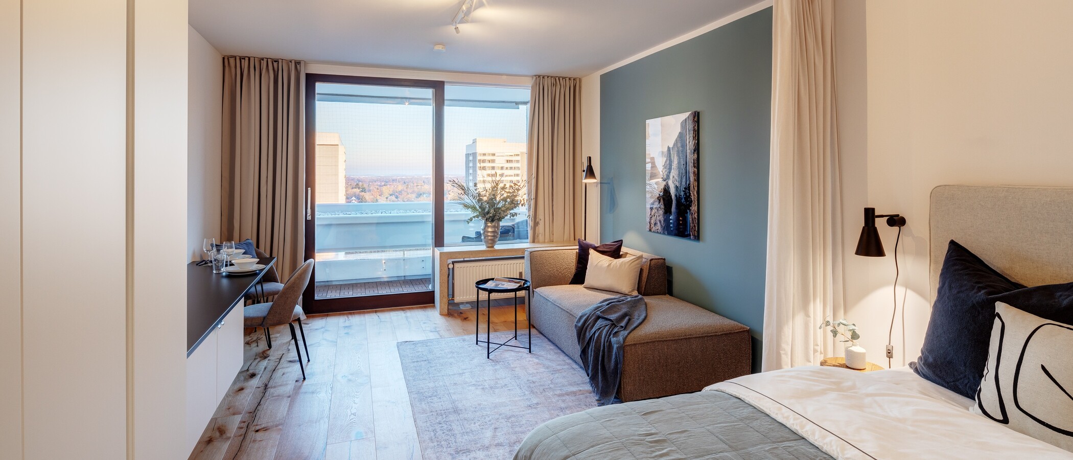 公寓 München Arabellapark 01 生活区 13725