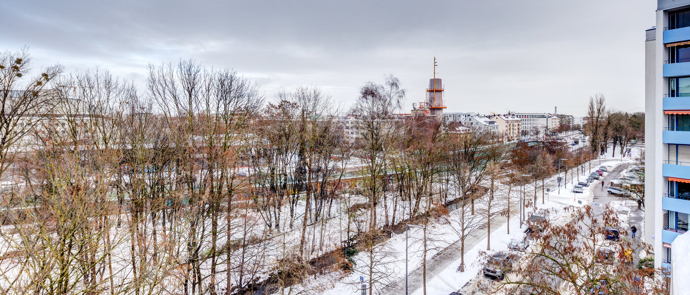 屋顶露台公寓 München Schwabing-West 01 景观 13771