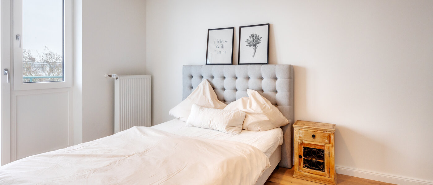 屋顶露台公寓 München Schwabing-West 02 卧室 13771