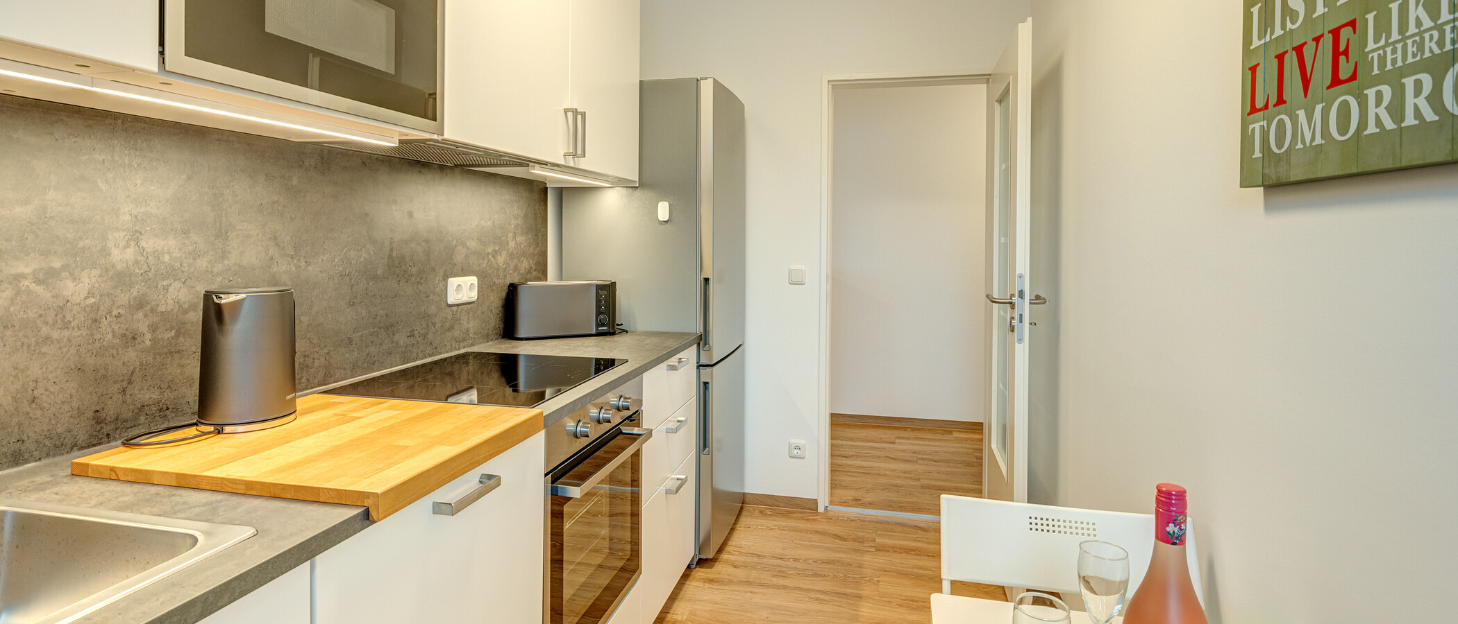 公寓 München Waldperlach 02 厨房 13850